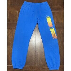 Mac Miller Sweatpants Mens XL Blue 92 Til Infinity Music Album RARE RIP NWOT